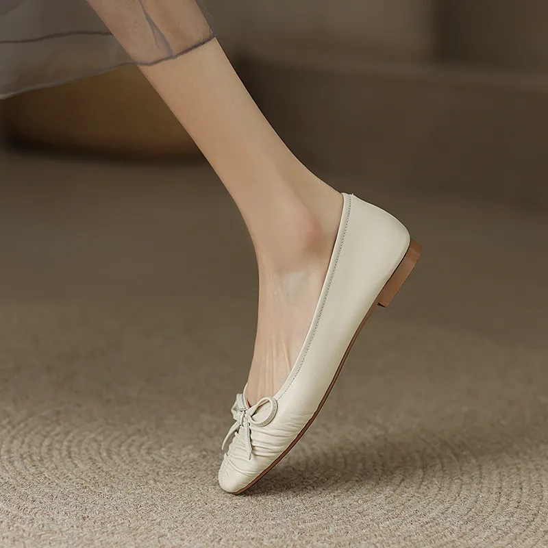USS Shoes Charo Women's Leather Flat Shoes