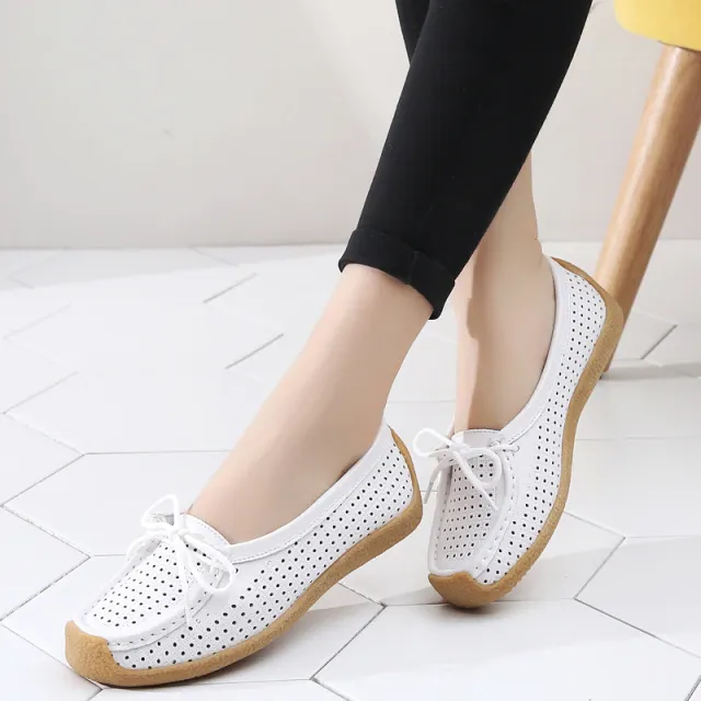 USS Shoes Edwin Women's Casual Leather Flat Shoes
