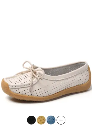 USS Shoes Edwin Women's Casual Leather Flat Shoes
