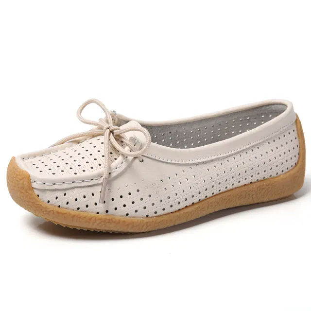 USS Shoes Edwin Women's Casual Leather Flat Shoes