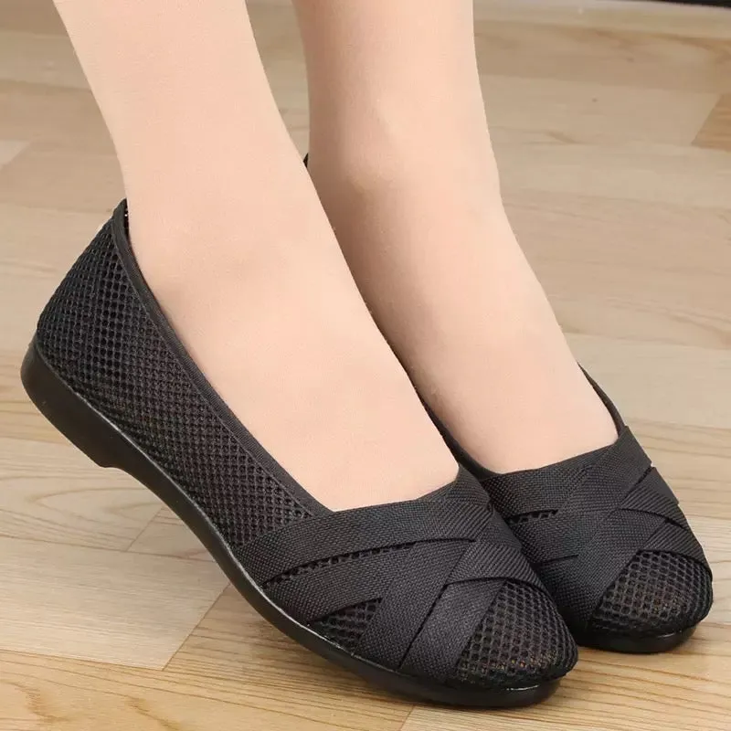 USS Shoes Gilda Women's Flat Slip-On Shoes