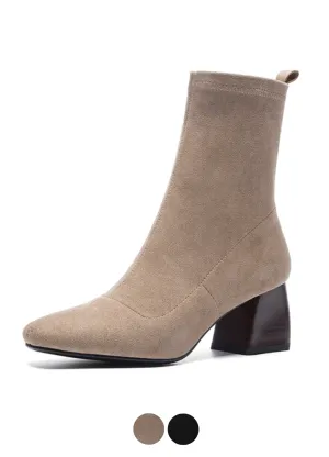 USS Shoes Raibel Women's Velvet Stretch Boots