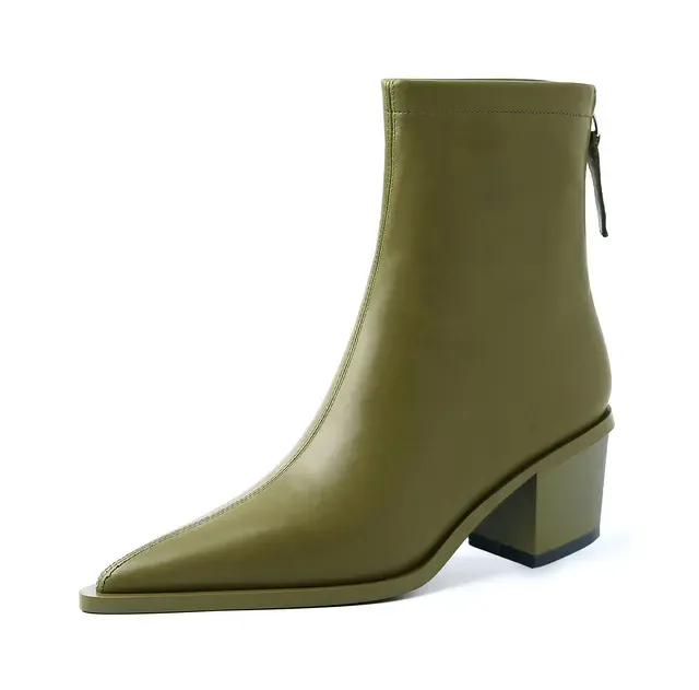 USS Shoes Ramira Women's Square Heel Boots