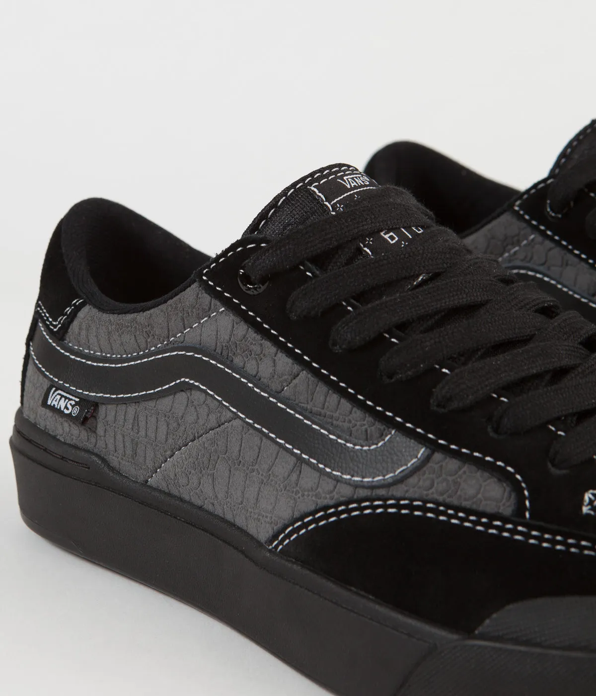 Vans Berle Pro Shoes - (Croc) Black / Pewter