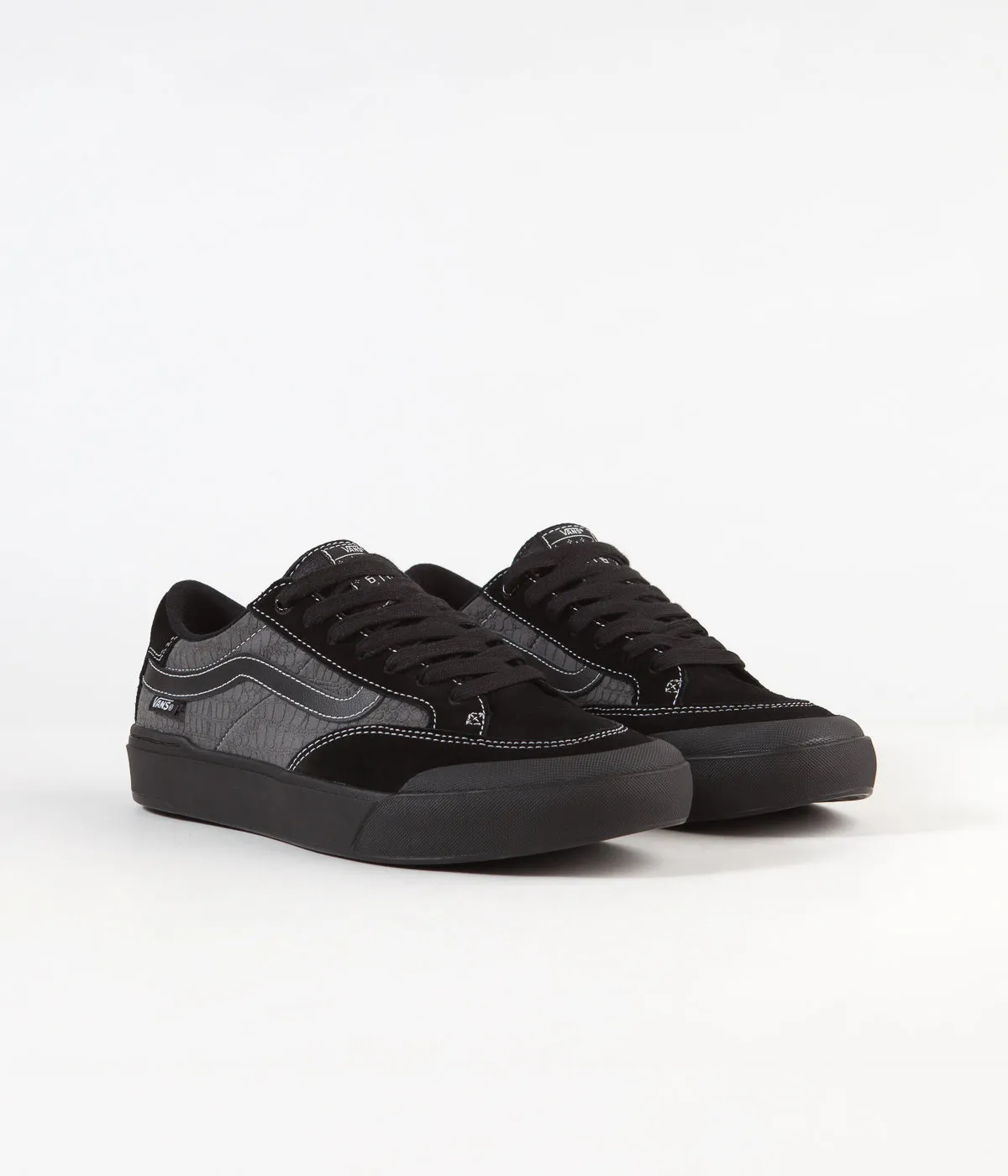 Vans Berle Pro Shoes - (Croc) Black / Pewter