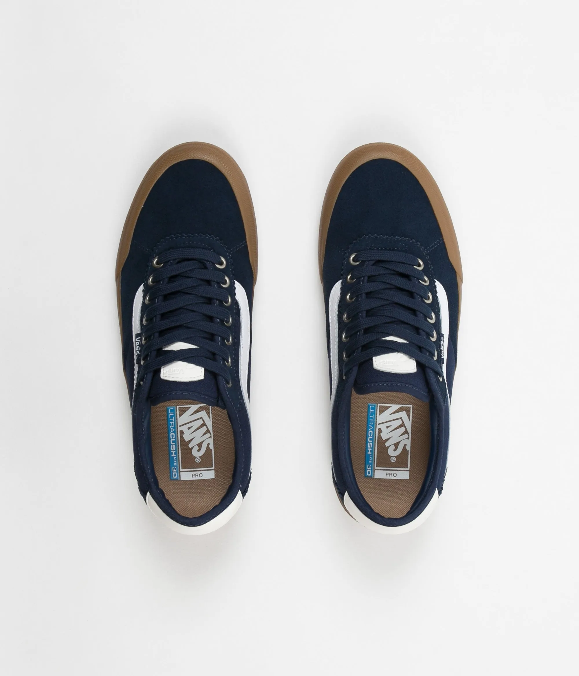 Vans Chima Pro 2 Shoes - Navy / Gum / White