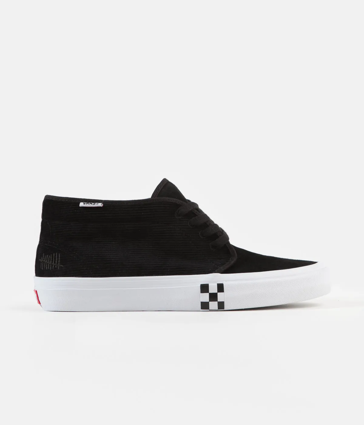Vans Chukka Pro Shoes - (Danny Wainwright) Black / True White