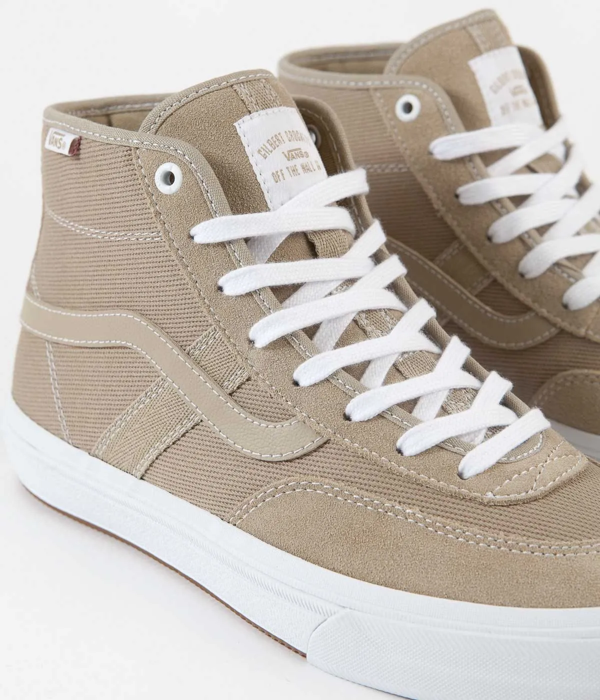Vans Crockett High Pro Shoes - Incense / White