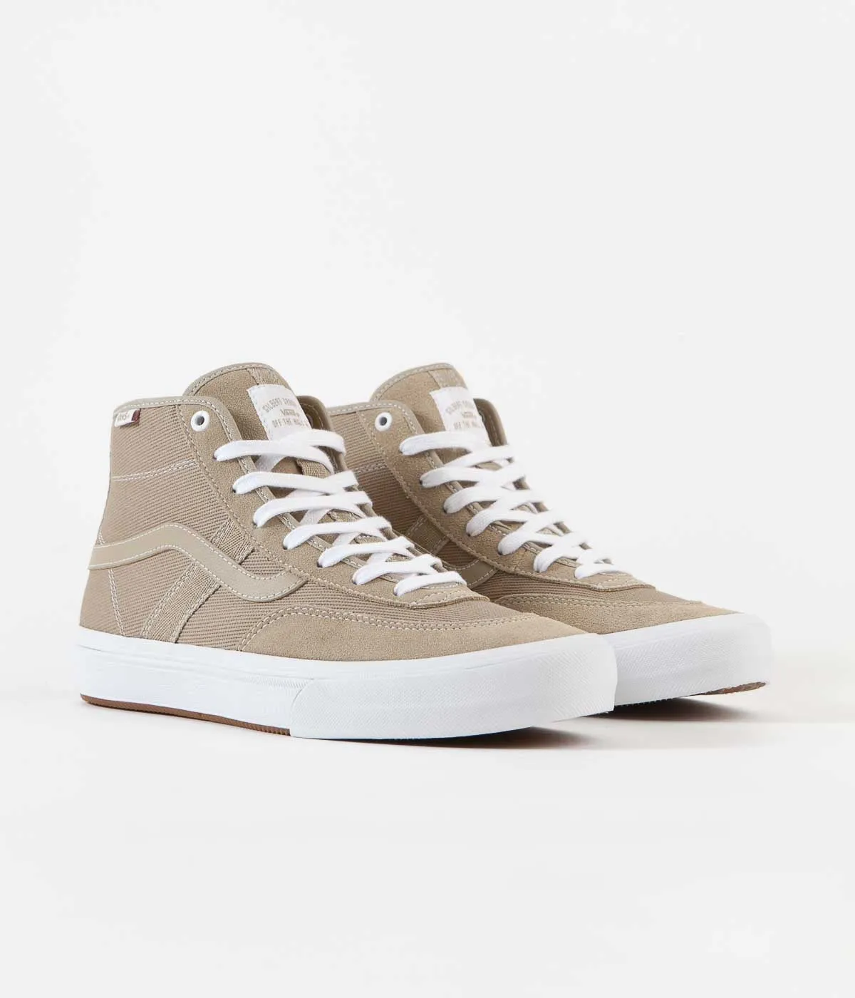 Vans Crockett High Pro Shoes - Incense / White