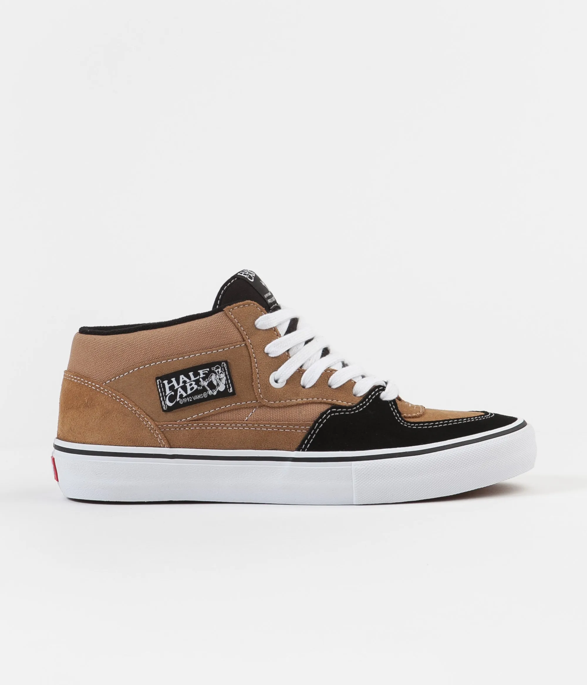 Vans Half Cab Pro Shoes - Camel / Black