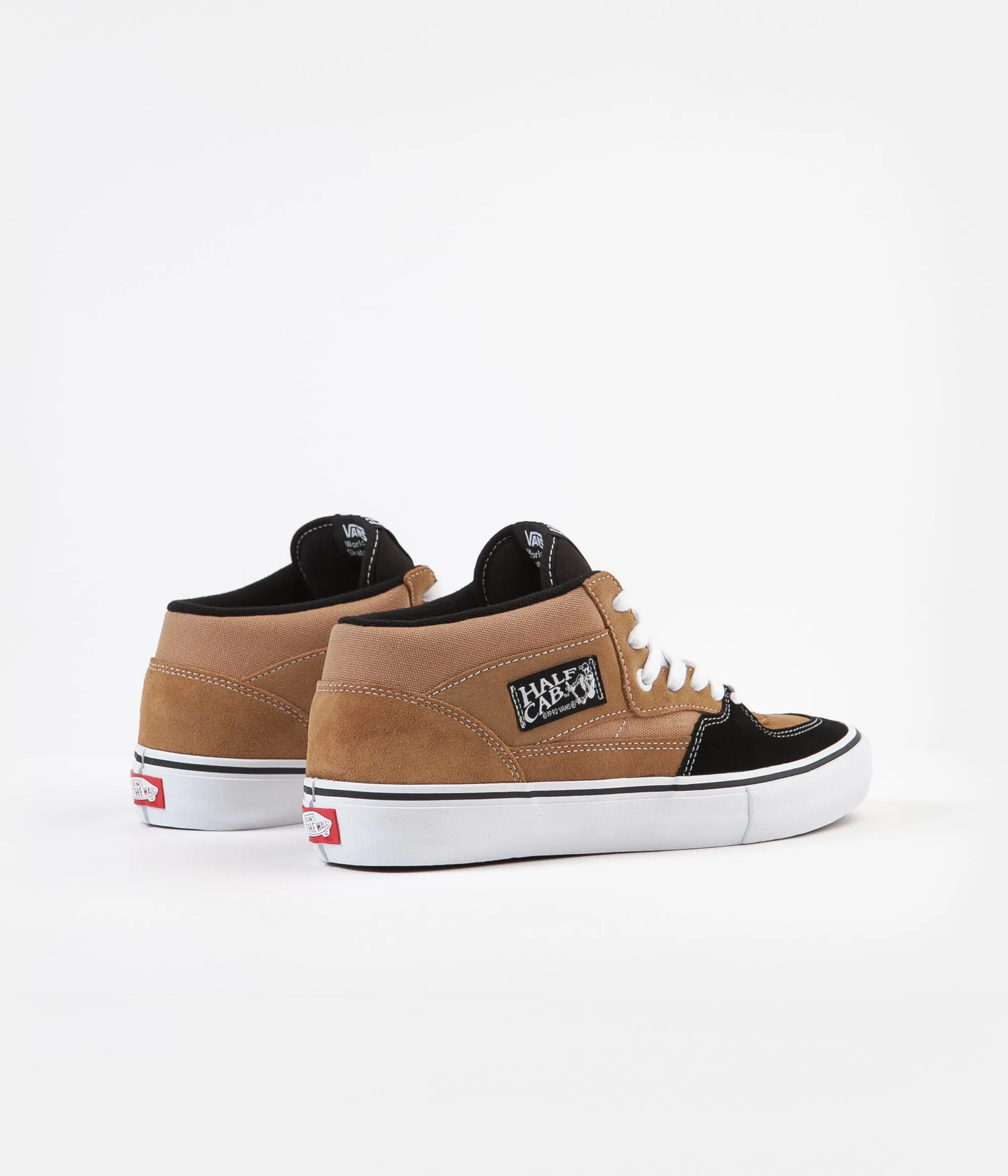 Vans Half Cab Pro Shoes - Camel / Black
