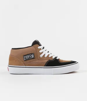 Vans Half Cab Pro Shoes - Camel / Black