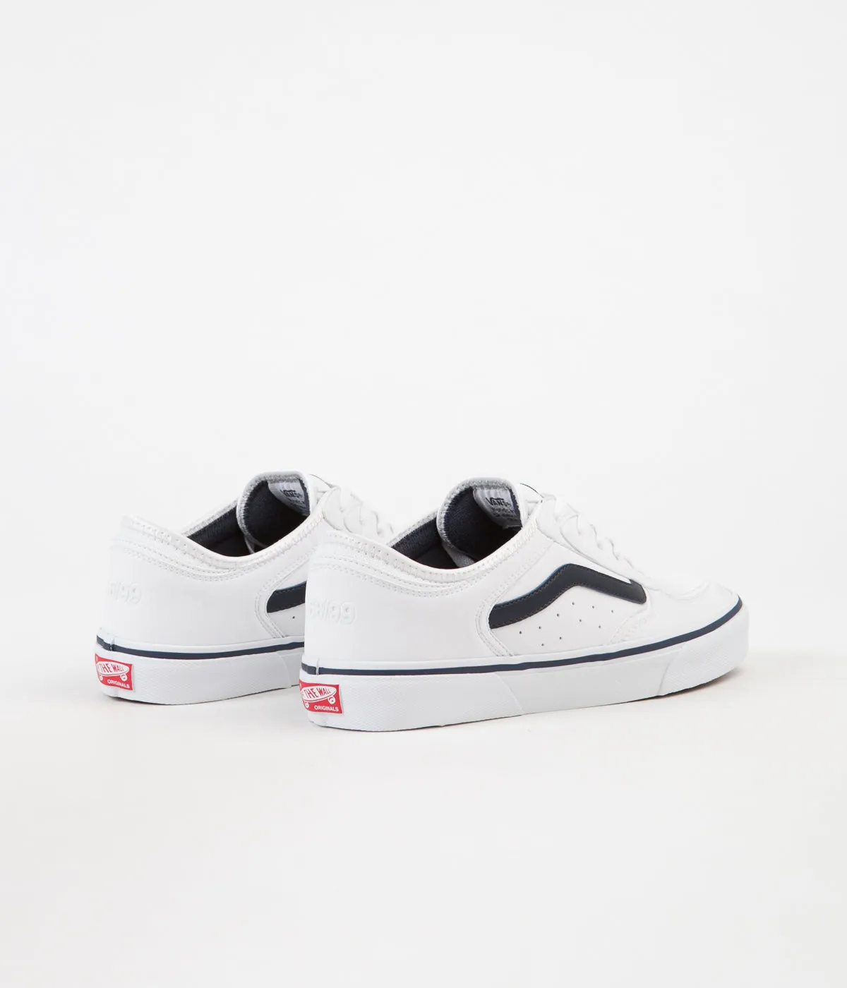 Vans Rowley Classic LX Shoes - White / Navy