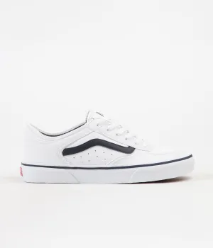 Vans Rowley Classic LX Shoes - White / Navy
