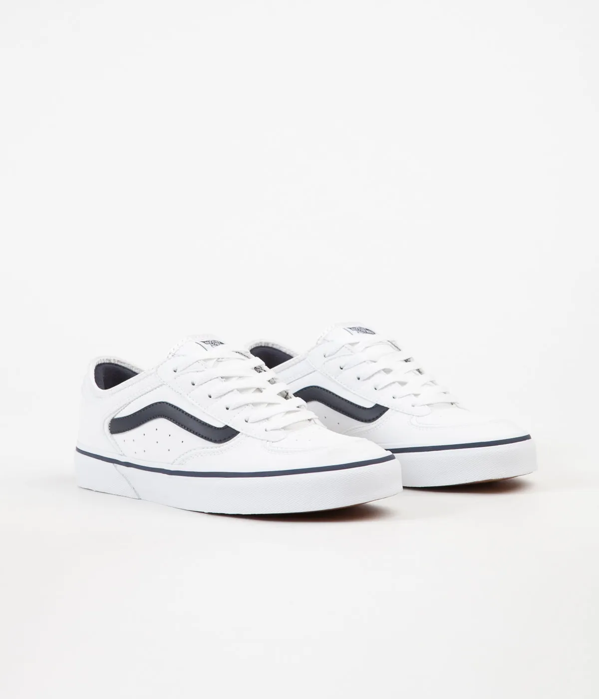 Vans Rowley Classic LX Shoes - White / Navy