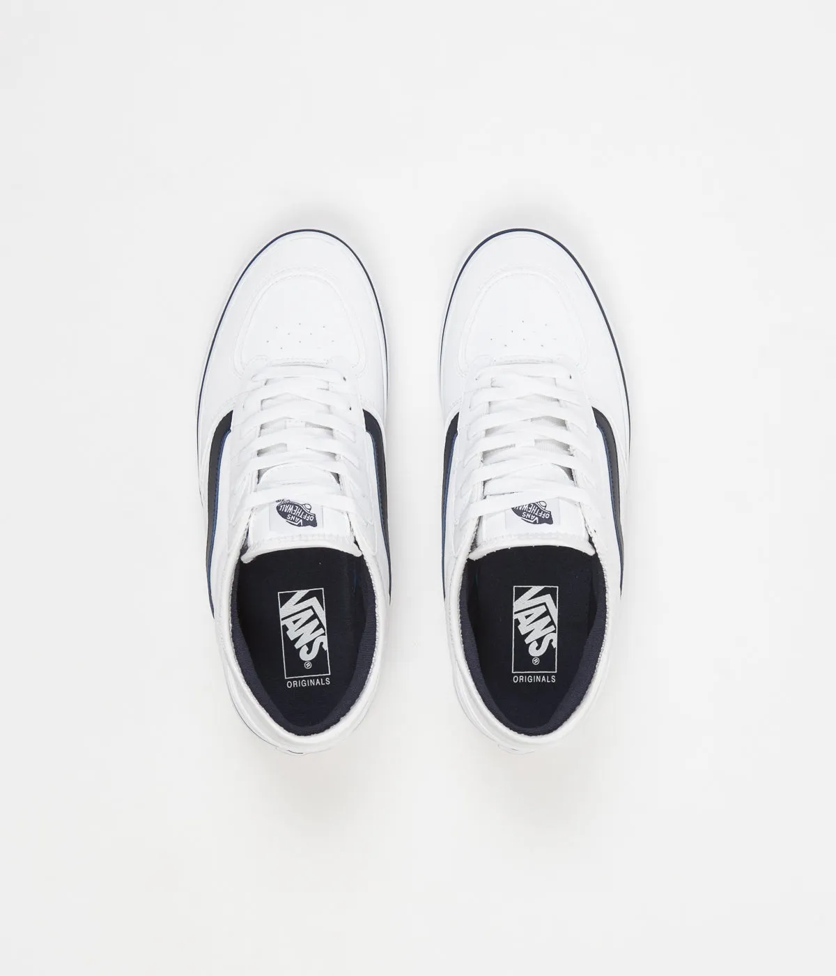 Vans Rowley Classic LX Shoes - White / Navy