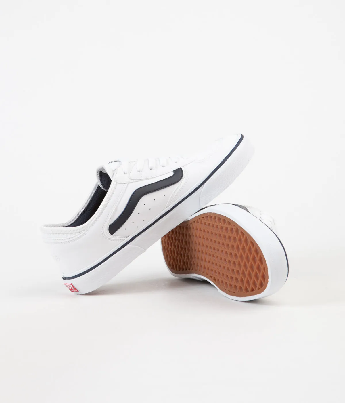 Vans Rowley Classic LX Shoes - White / Navy