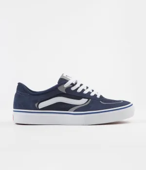 Vans Rowley Rapidweld Pro Shoes - Navy / White
