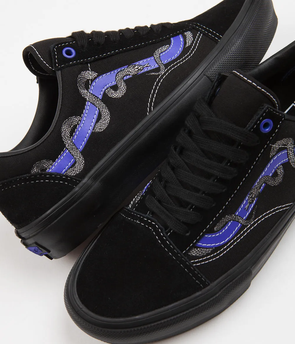Vans Skate Old Skool Shoes - (Breana Geering) Blue / Black