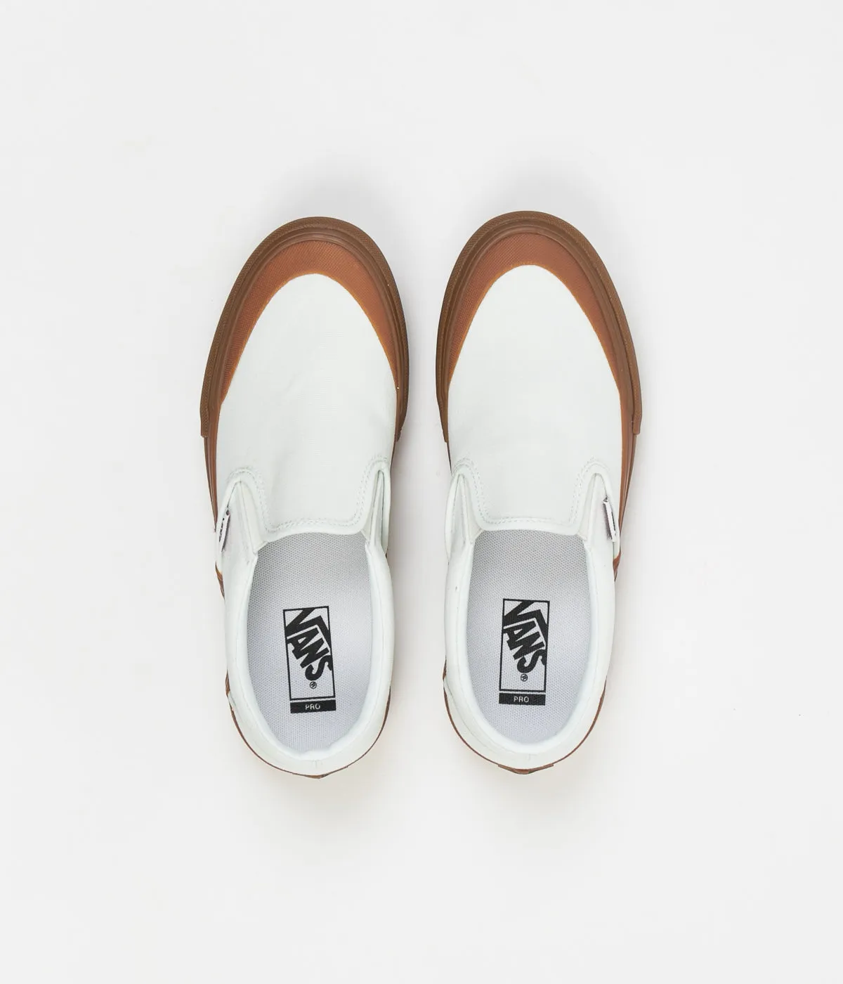 Vans Slip-On Pro Shoes - Pearl / Gum