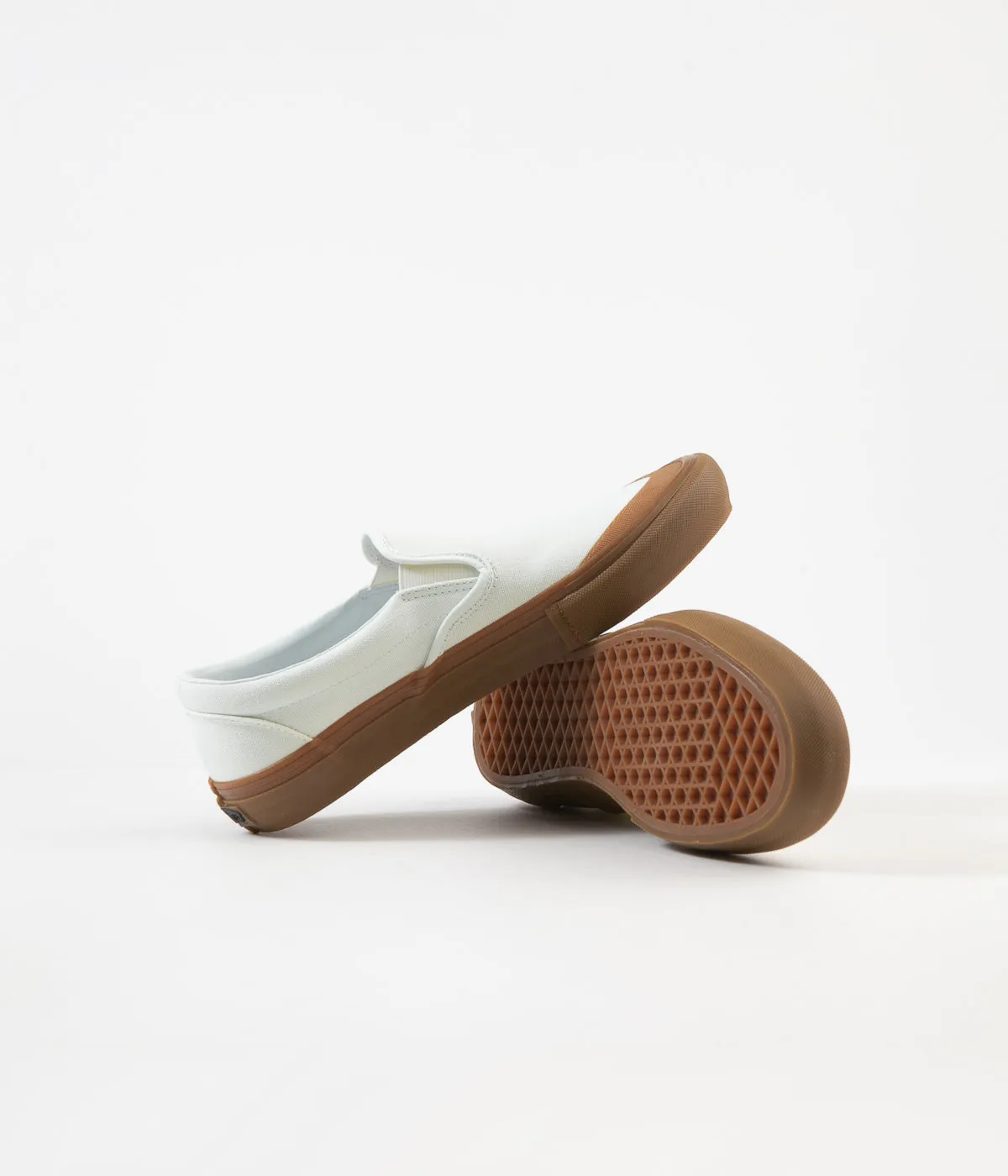 Vans Slip-On Pro Shoes - Pearl / Gum