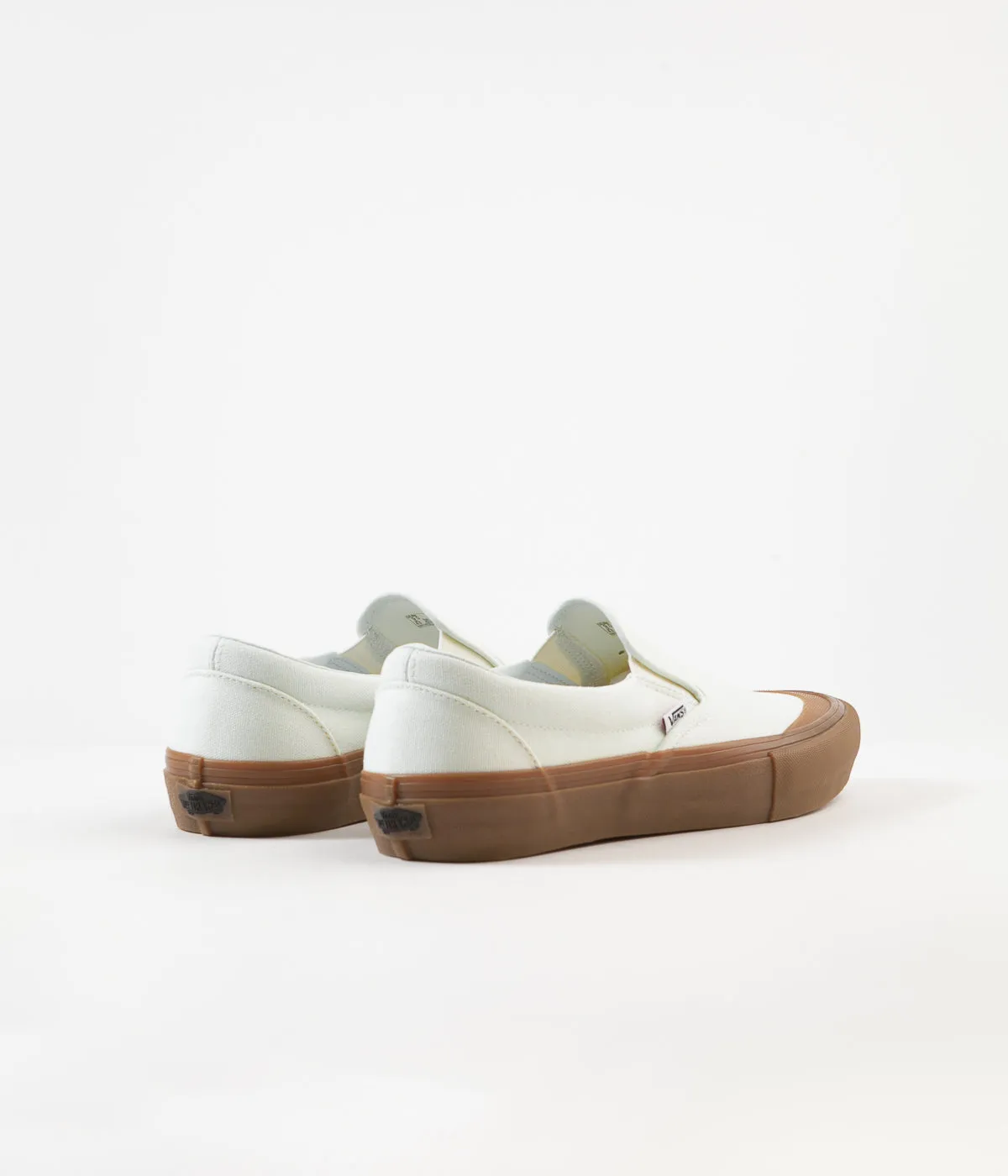 Vans Slip-On Pro Shoes - Pearl / Gum