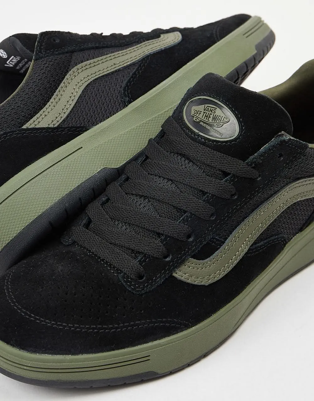 Vans Zahba Skate Shoes - Fatigue/Black