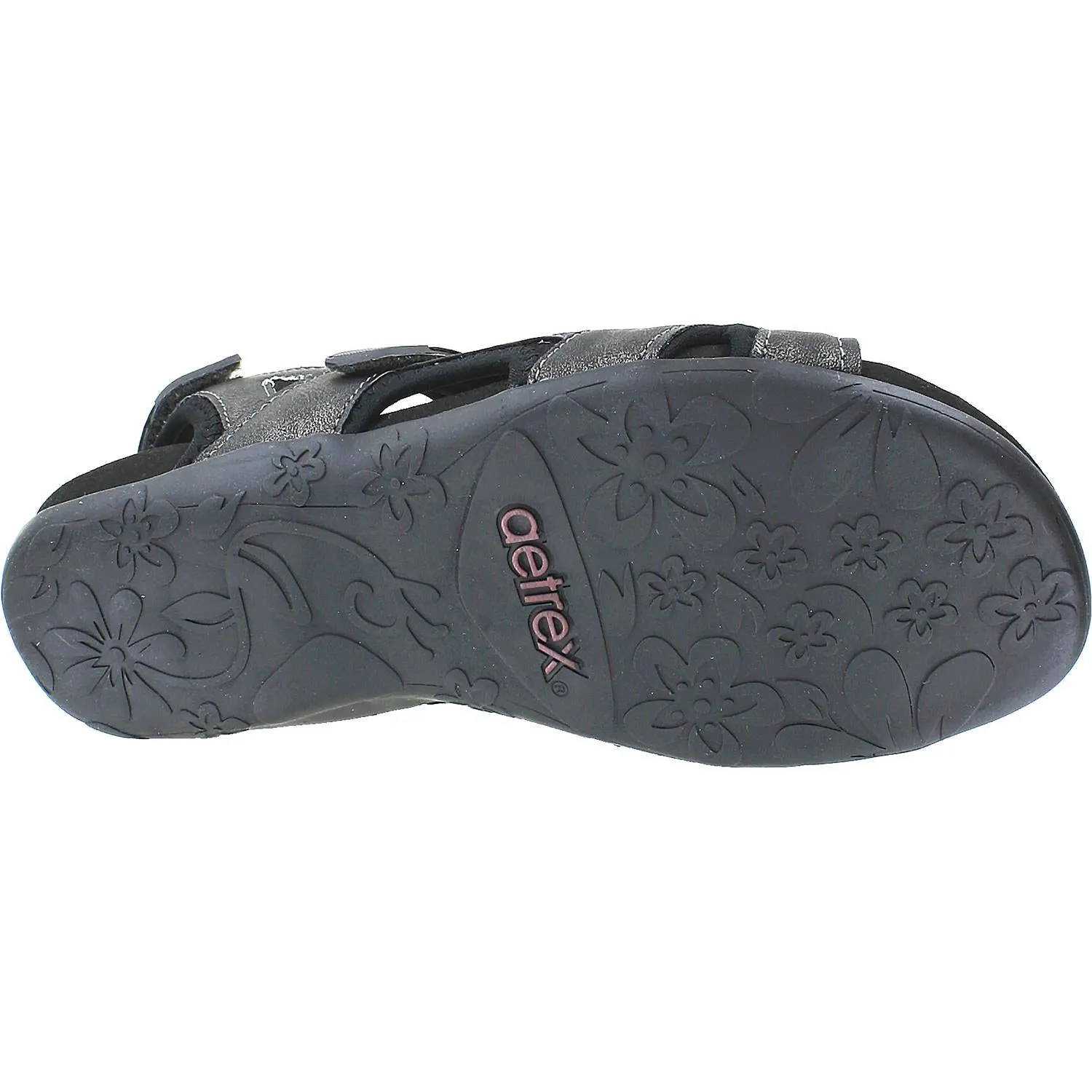 Women's Aetrex Bree Pewter Synthetic
