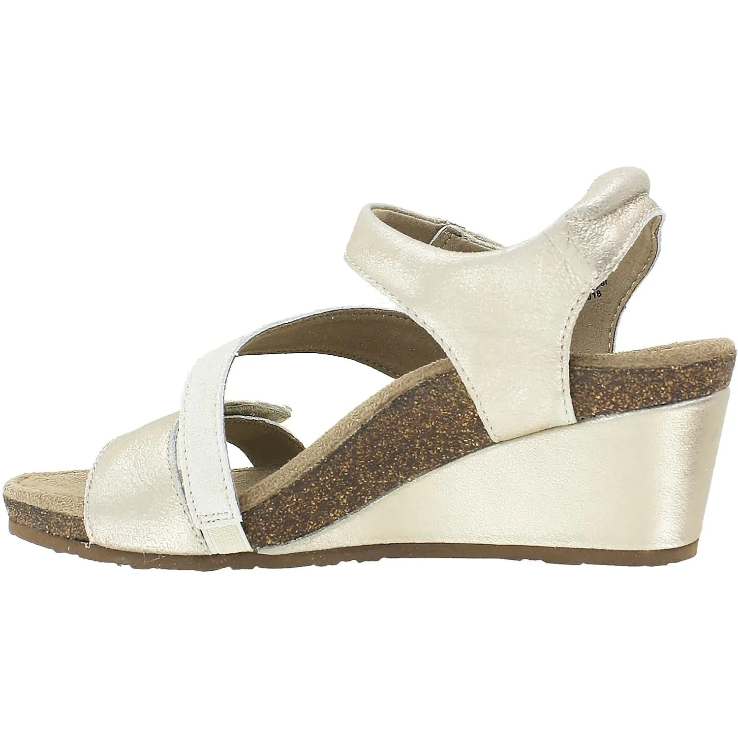 Women's Aetrex Brynn Gold Leather