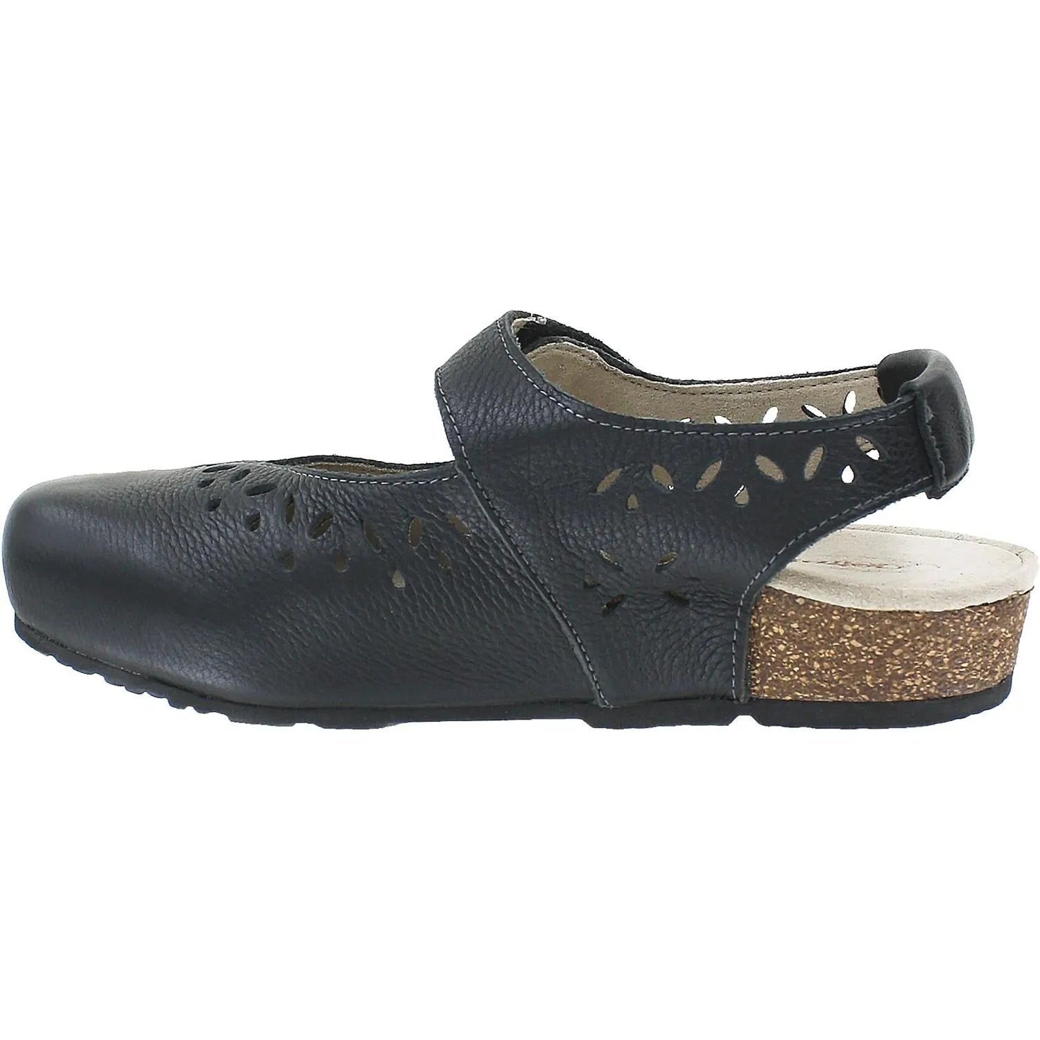Women's Aetrex Cheryl Black Leather