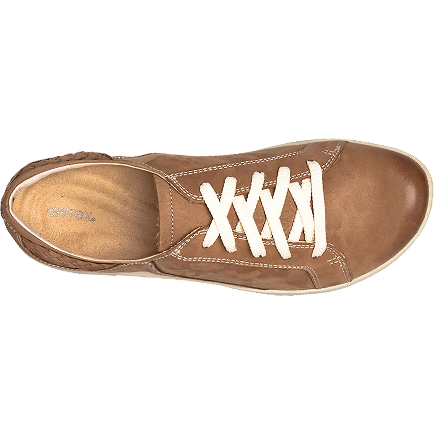 Women's Aetrex Dana Mocha Leather
