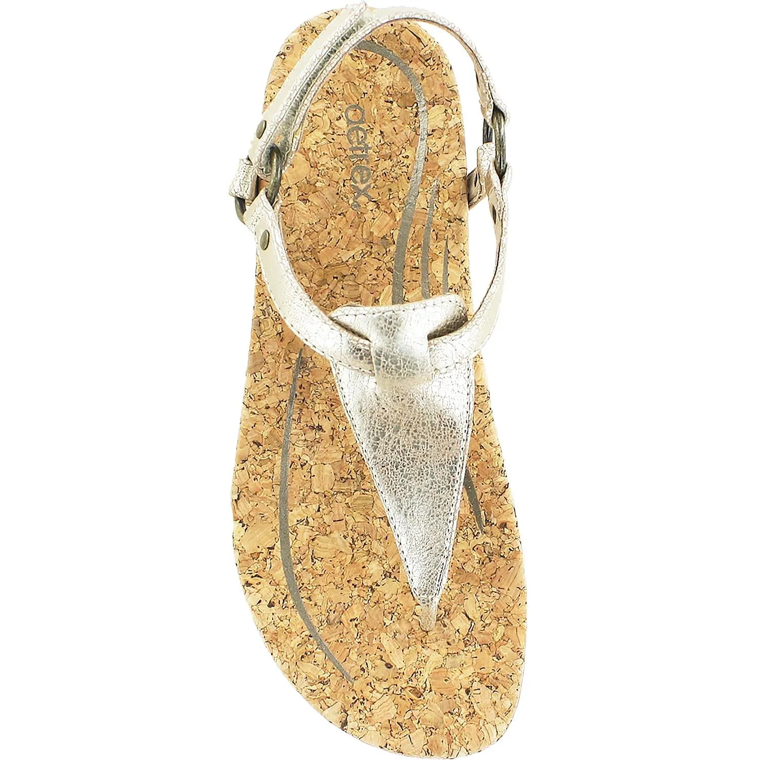 Women's Aetrex Emilia Gold Synthetic