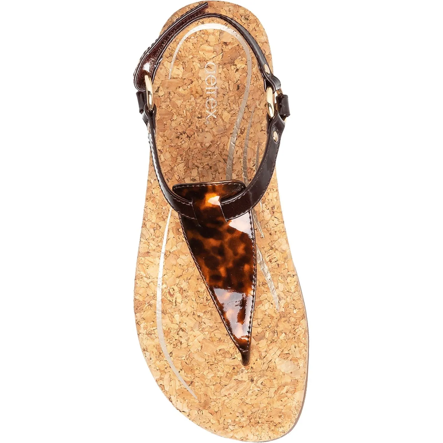 Women's Aetrex Emilia Tortoise Synthetic