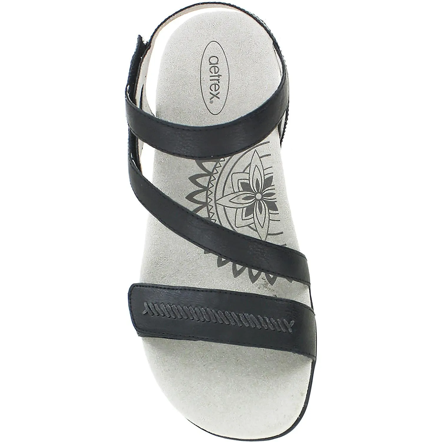 Women's Aetrex Gabby Black Synthetic