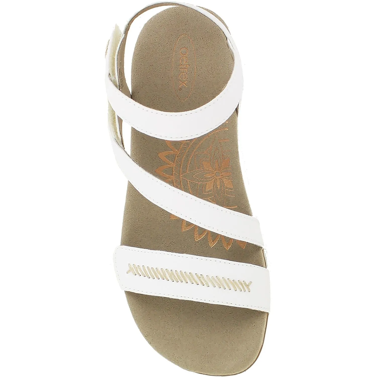 Women's Aetrex Gabby White Synthetic