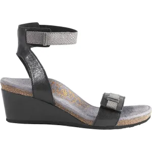 Women's Aetrex Gia Black Leather