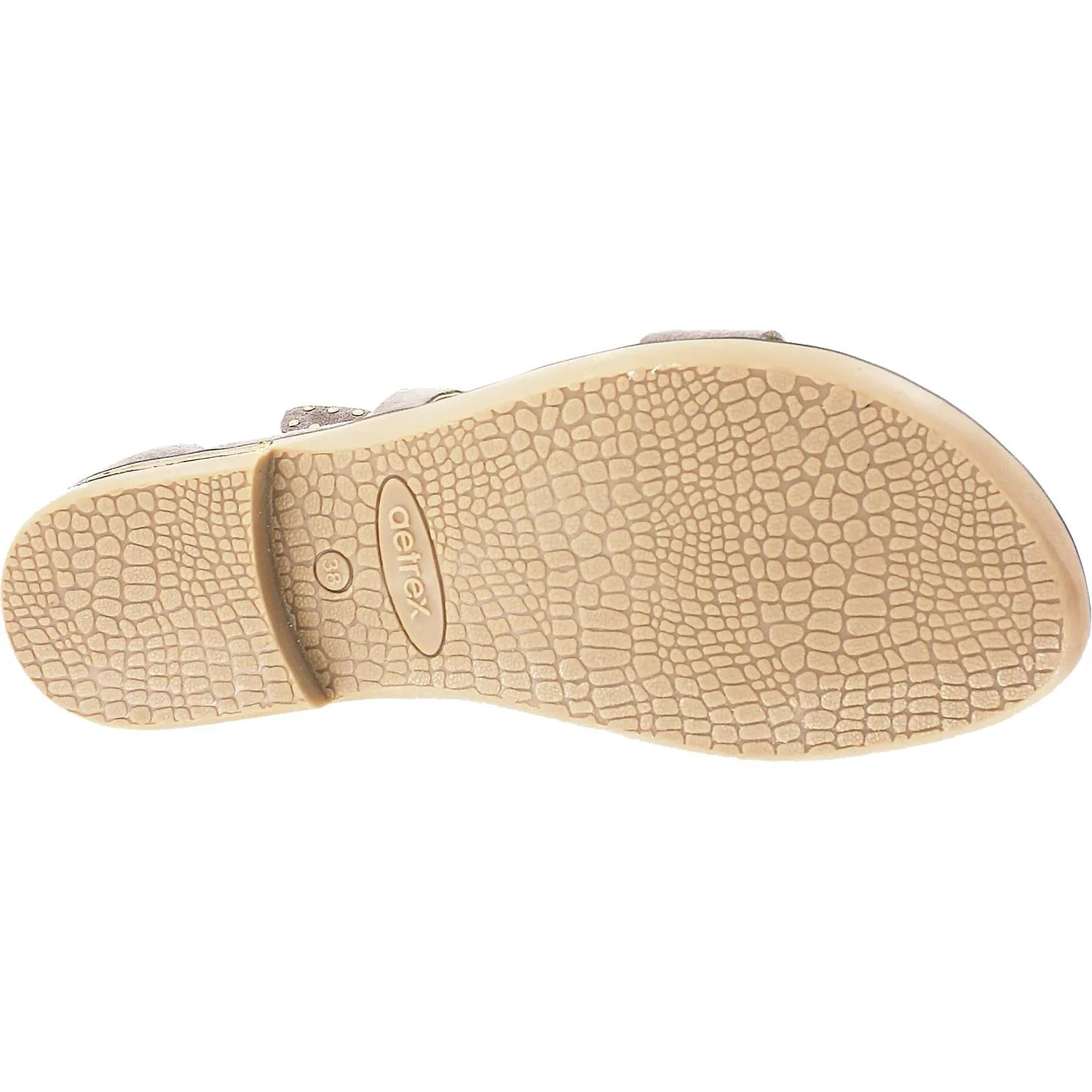 Women's Aetrex Hailey Deep Taupe Suede