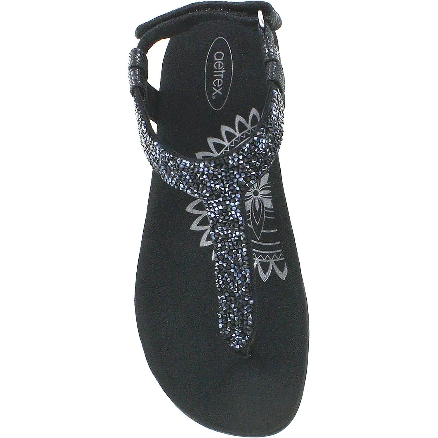 Women's Aetrex Jade Black Synthetic