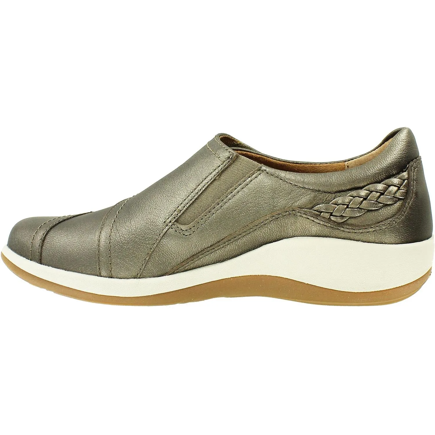 Women's Aetrex Karina Platinum Leather