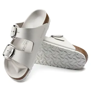 Women's Birkenstock Arizona Big Buckle Leather Color: White