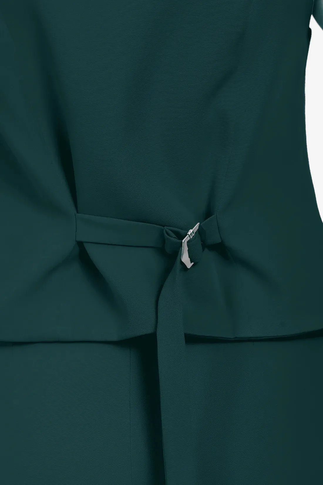 Women's Formal Bottle Green Waist Coat