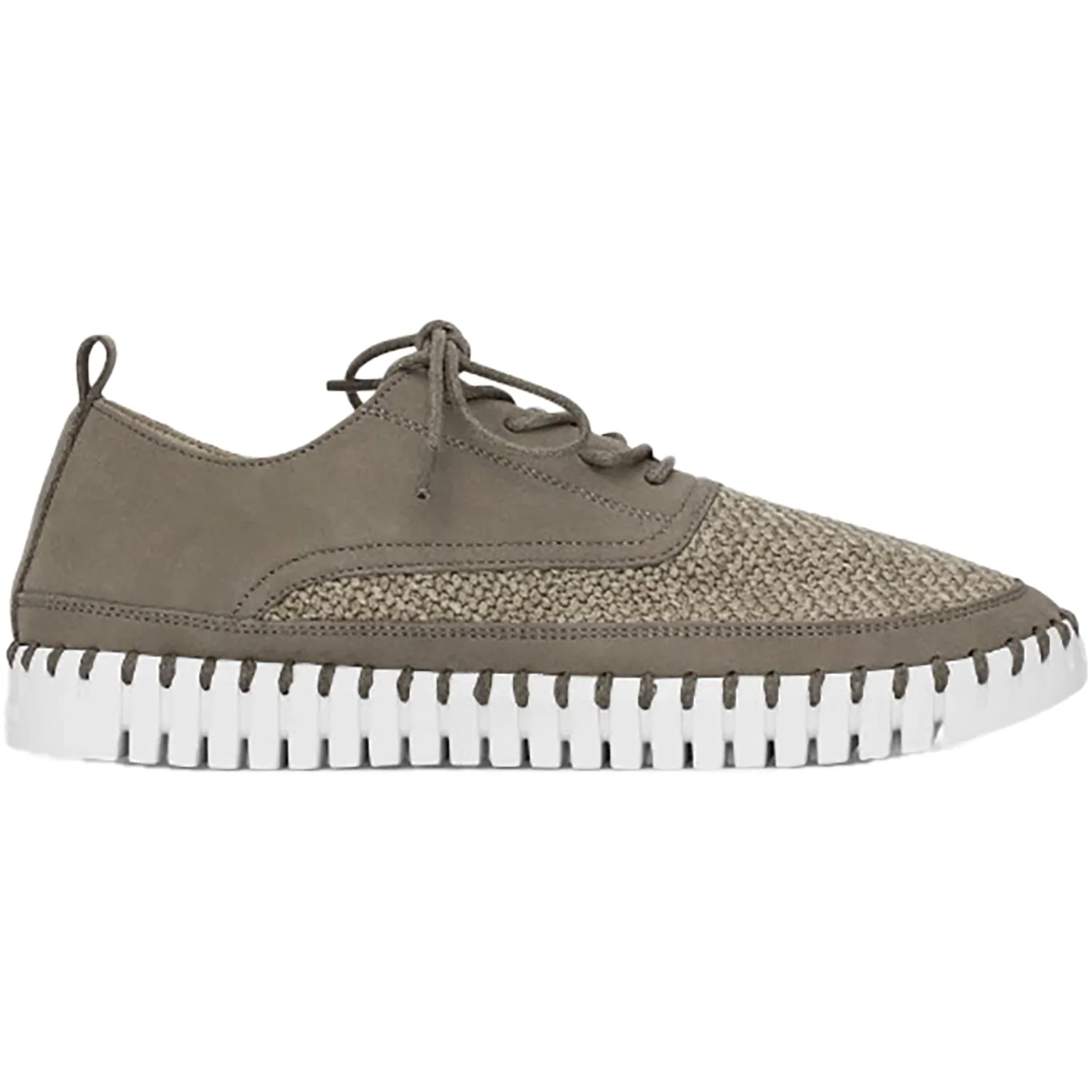 Women's Ilse Jacobsen Tulip 4095 Platform Oxford Falcon Synthetic