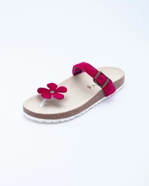 Women's Manu Flower Sandal Violet Pony