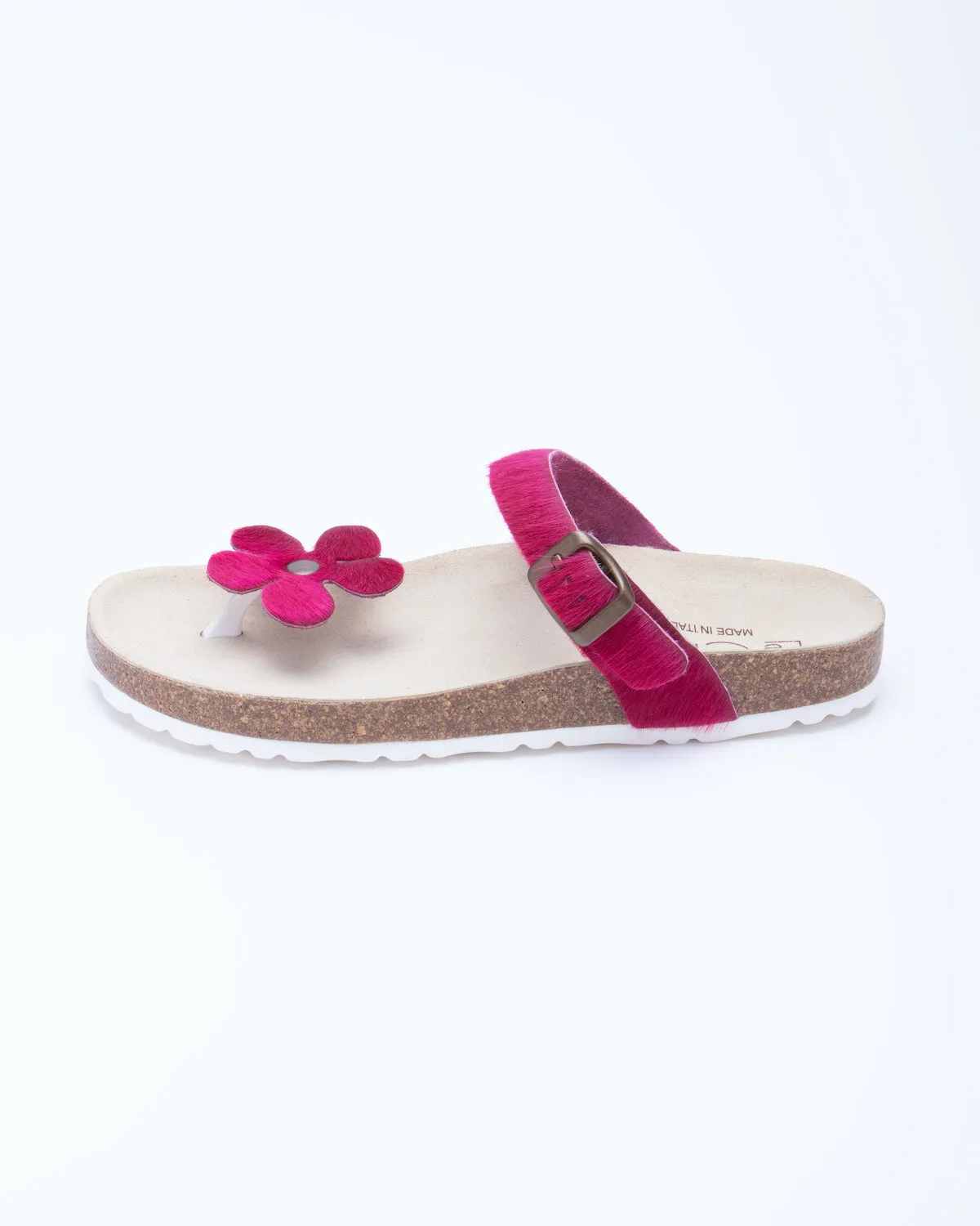 Women's Manu Flower Sandal Violet Pony