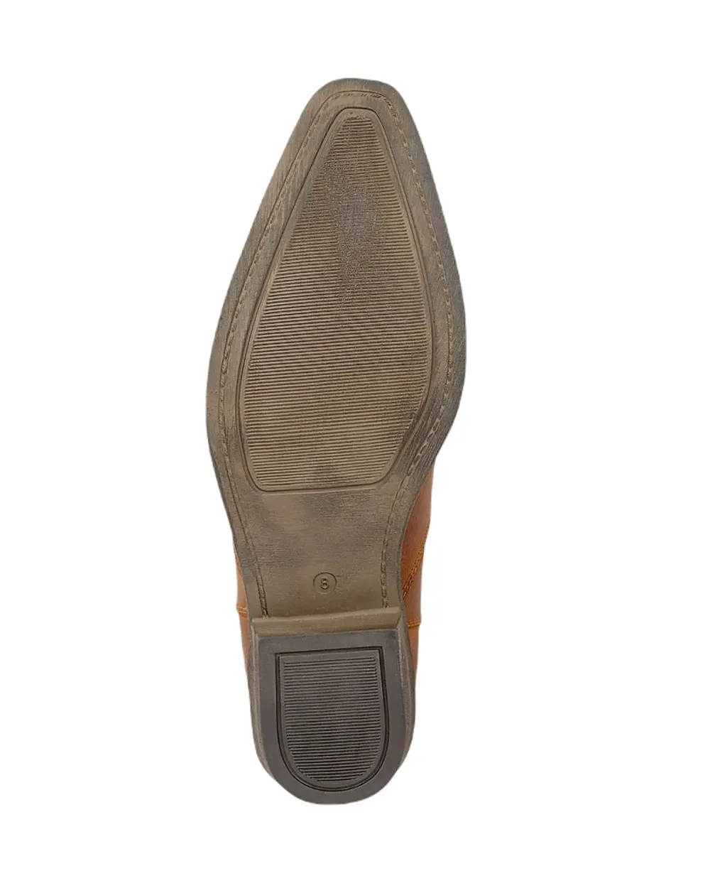 Woodland Nebraska Leather Western Ankle Boots