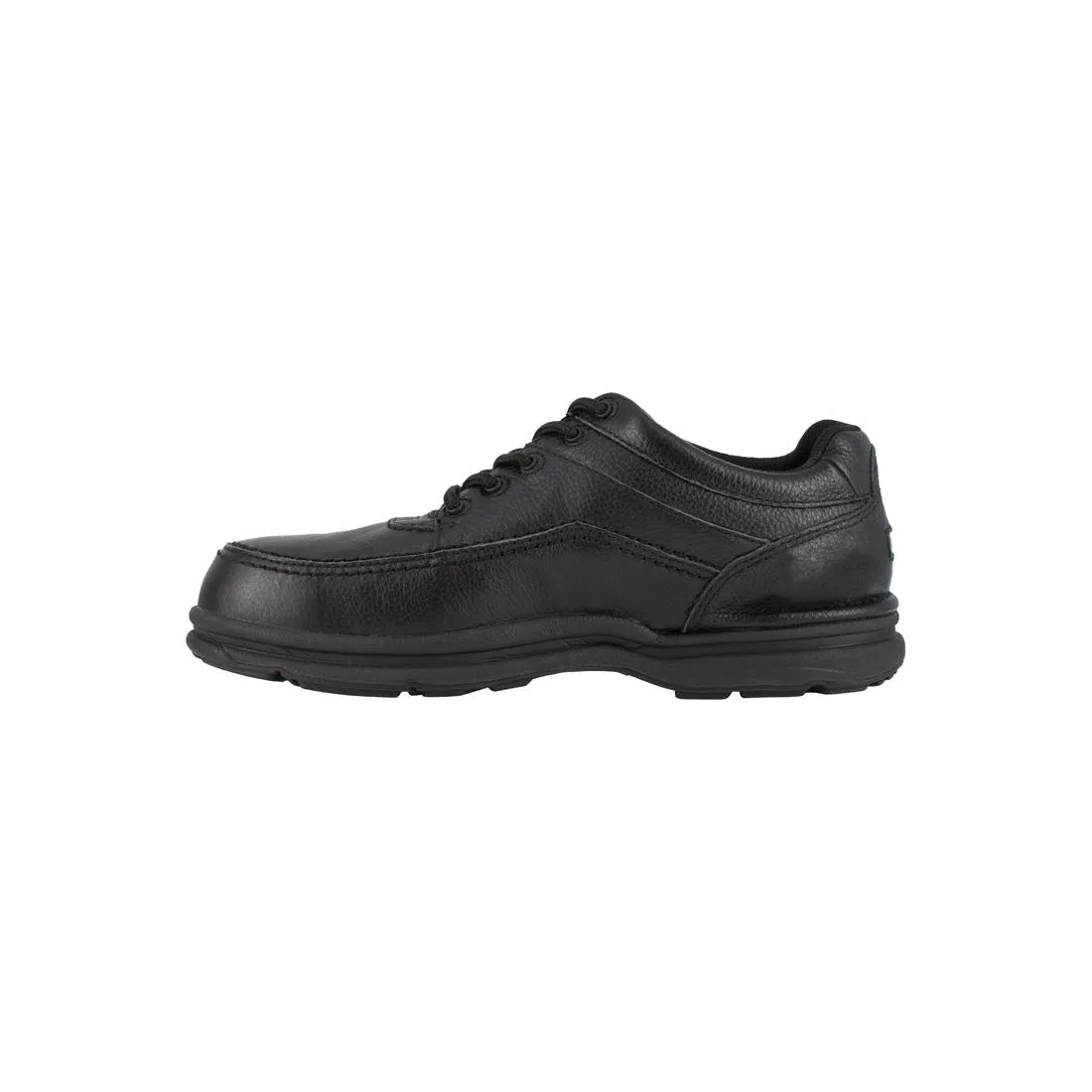 World Tour Steel-Toe Casual Oxford Work Shoe Black