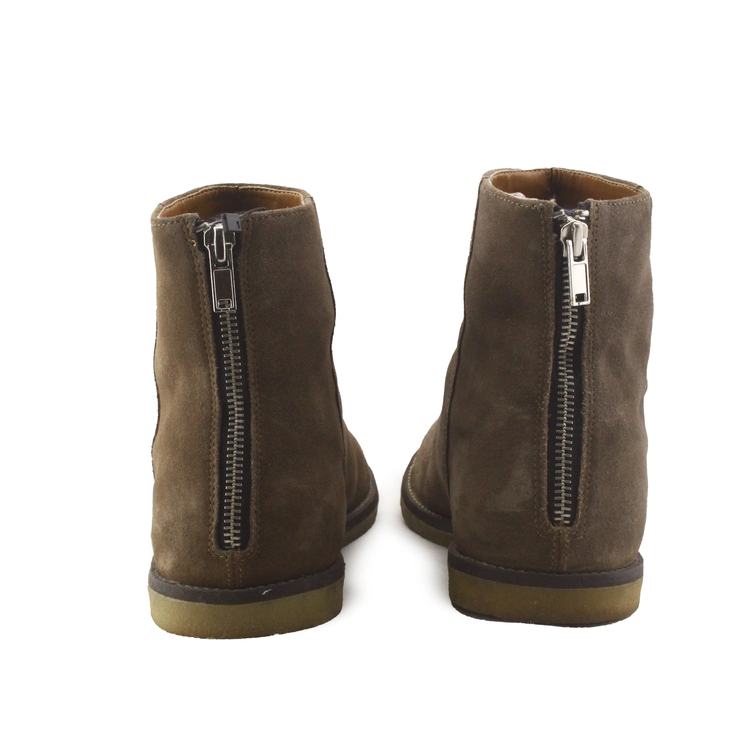 Zara Zipper Stretchable Ankle Boots