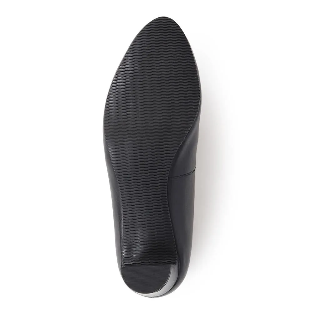 Zoey Leather Court Shoes - ZOEY / 323 597