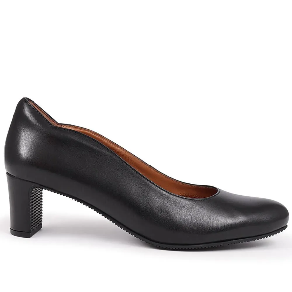 Zoey Leather Court Shoes - ZOEY / 323 597