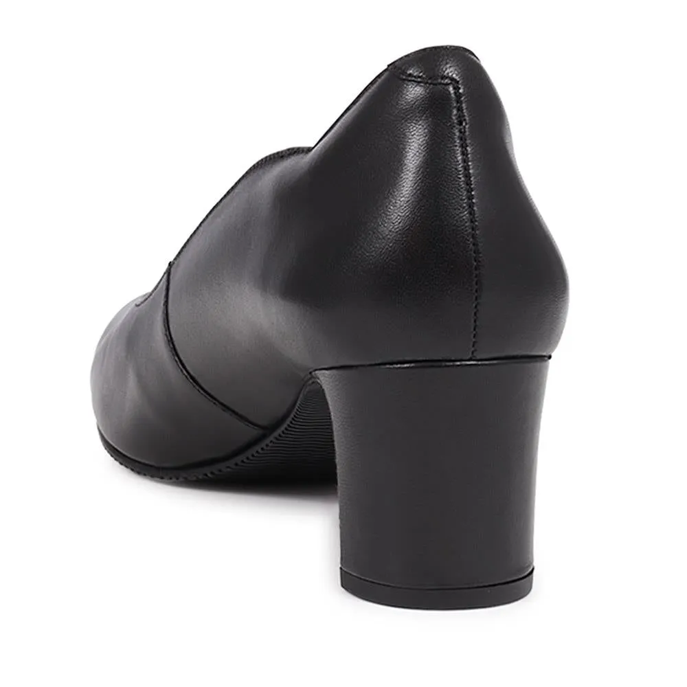 Zoey Leather Court Shoes - ZOEY / 323 597